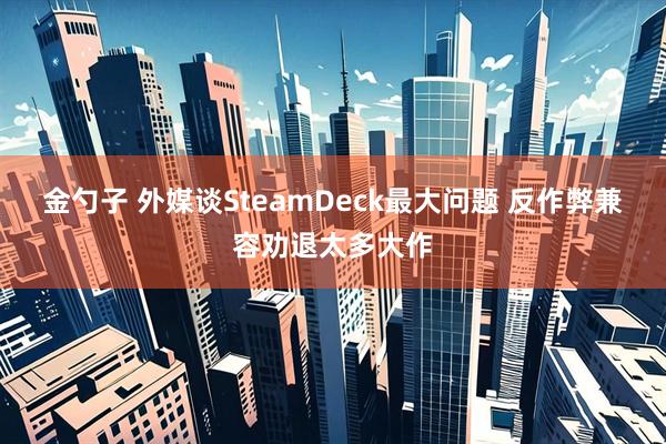 金勺子 外媒谈SteamDeck最大问题 反作弊兼容劝退太多大作